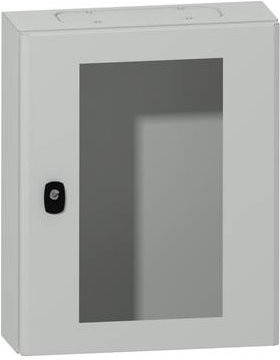 Schneider Electric PanelSeT S3DB NSYS3DM5415T Schaltschrank aus Stahl in Grau, B/T/H: 40 x 50 x 15 cm - Bild 1