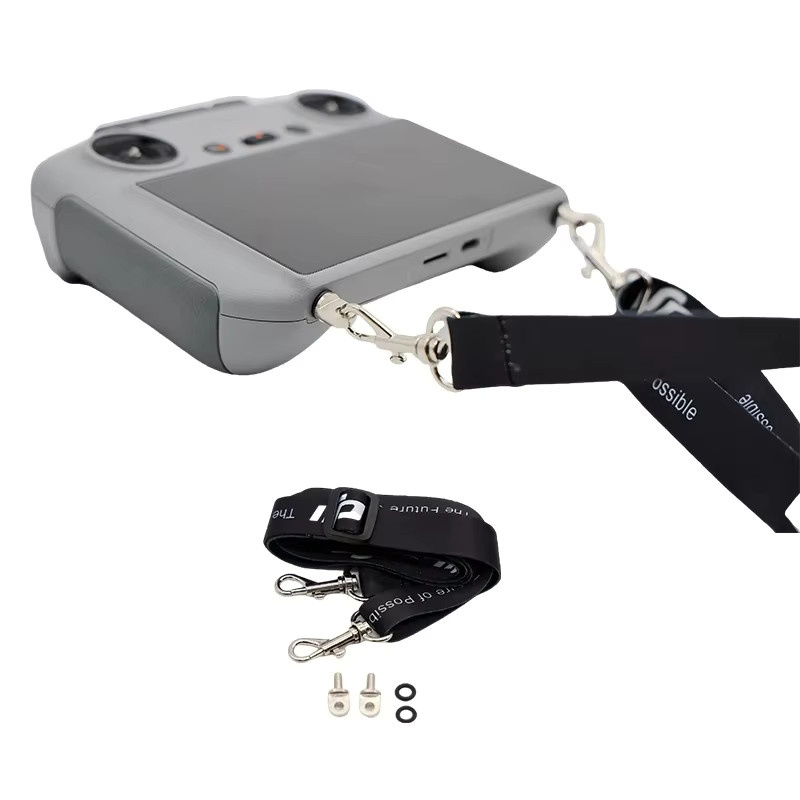 DJI Neck Strap Lanyard mit Schrauben für DJI Mini 3/4 Pro, Air 3/3S, Mavic 3 Pro und DJI RC 2 Fernbedienung in Schwarz - Bild 3