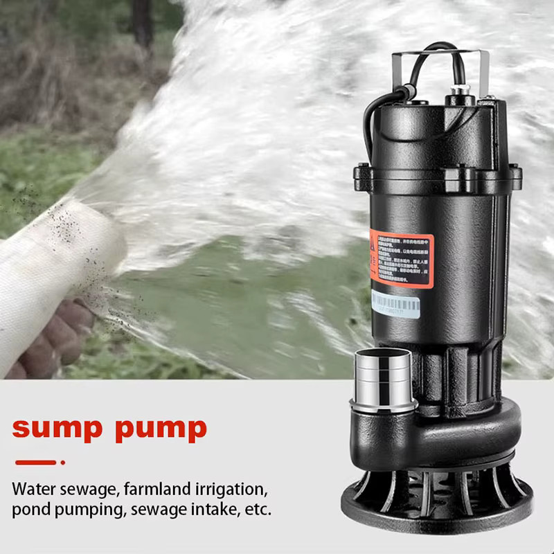 Schneidende Abwasserpumpe für Schlamm und Kot mit 220 V als kleine Haushalts-Tauchpumpe für Septiktanks - Bild 4