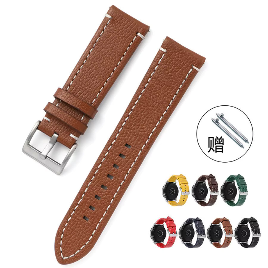 VNWCT Uhrenarmband Leder, Unisex - Bild 3