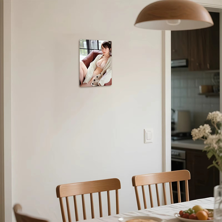 Ikuta Erika Anime-Poster aus Aluminium von CIFBUY, Mehrfarbig, B: 20,3 cm, H: 30,5 cm - Bild 5