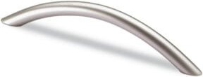Möbelgriff Hettich Nicia STA in Silber matt aus Edelstahl, Breite: 192 mm, Tiefe: 10 mm - Bild 1
