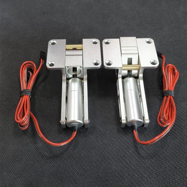 JP Hobby ER-120 Alloy CNC Electric Retracts Gear, Metall, Grau, Zubehör - Bild 1