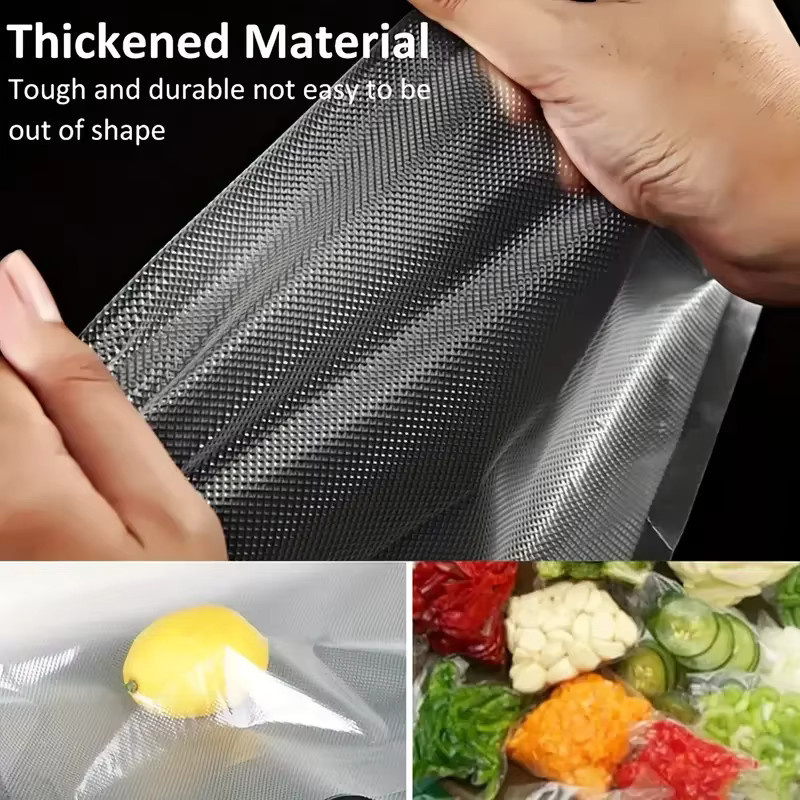 Chcyus Vakuumbeutel für Sous-Vide und Lebensmittelaufbewahrung, transparente Rollen mit 500 cm Länge - Bild 4