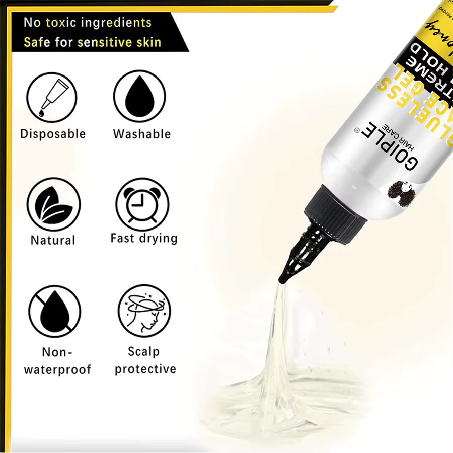 GOIPLE Flüssiggel, Klebemittel für Perücken und Haarsysteme, Unisex - Bild 2