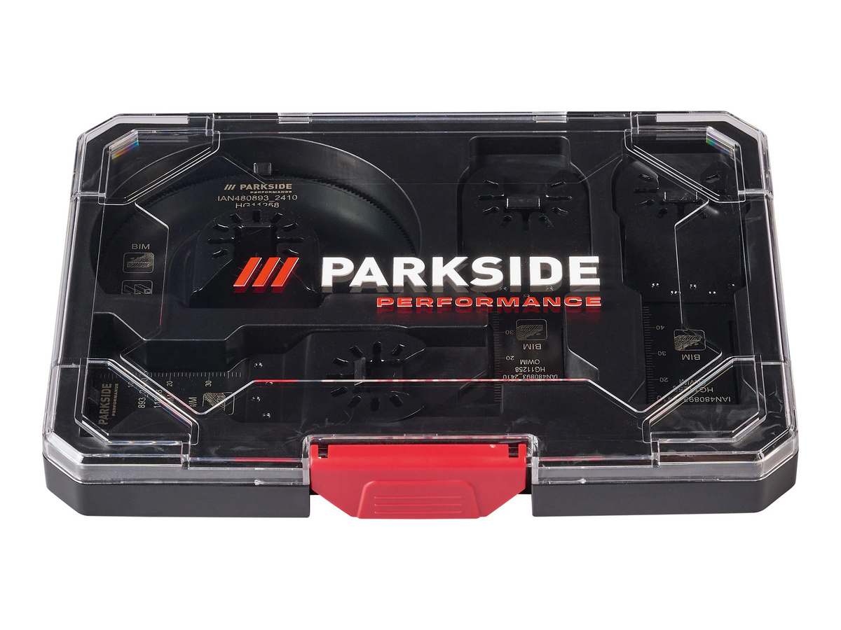 Parkside Performance Multifunktionswerkzeug-Zubehör Set für Metallbearbeitung, 4-teilig oder 8-teilig, Schwarz - Bild 4