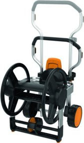 Fiskars Schlauchwagen Waterwheel XL manuell in Schwarz und Orange - Bild 2