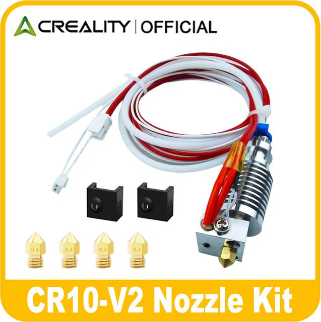 Creality Hotend Düsensatz Kit für CR-10 V2 und CR-10 V3 3D-Drucker - Bild 1