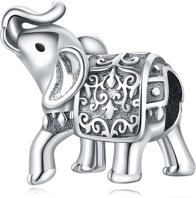 MISEFF Charm-Anhänger 925 Silber, Elefant-Motiv - Bild 1