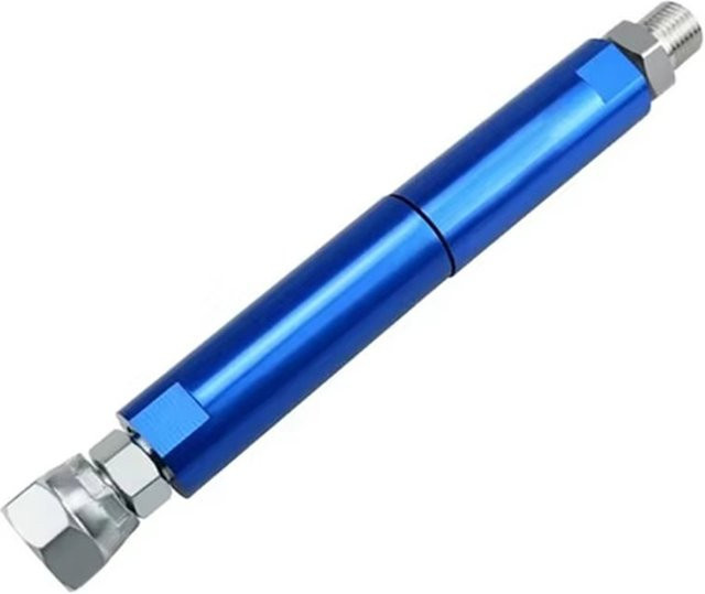 Graco AT63 Airless-Spritzgerätfilter mit zwei Adapteranschlüssen in Blau - Bild 1