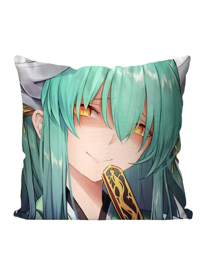 Kiyohime Fate Anime Girl Kissenbezug, quadratischer Kissenbezug in Multicolour, B/B: 40 x 40 cm - Bild 5