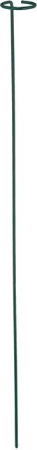 6er Set Relaxdays Rankhilfe aus Stahl in Dunkelgrün, wetterfeste Blumenringe mit Höhe: 80 cm und Durchmesser: 6 cm - Bild 1