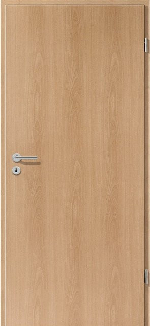 GetaDoor Zimmertür Dekor Buche Blumig in Braun, B: 86 cm, H: 198,5 cm, Anschlag Rechts - Bild 1