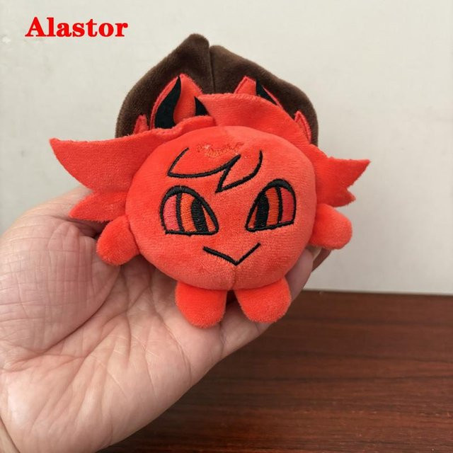Yiran toy Hazbin Hotel Alastor Vox Plüschtier, Schlüsselanhänger, ab 14 Jahren - Bild 1
