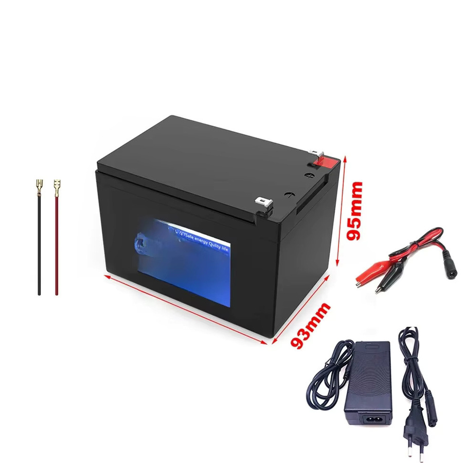 DAWEIKALA 24 V 20 Ah 18650 Lithium-Ionen-Akku in Schwarz mit 25,2 V 2 A Ladegerät für Solarenergie, Elektrofahrzeuge und Camping - Bild 1