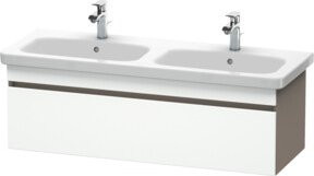 Duravit Waschtischunterschrank DuraStyle in Weiß, B/T/H: 123 x 44,8 x 39,8 cm - Bild 1