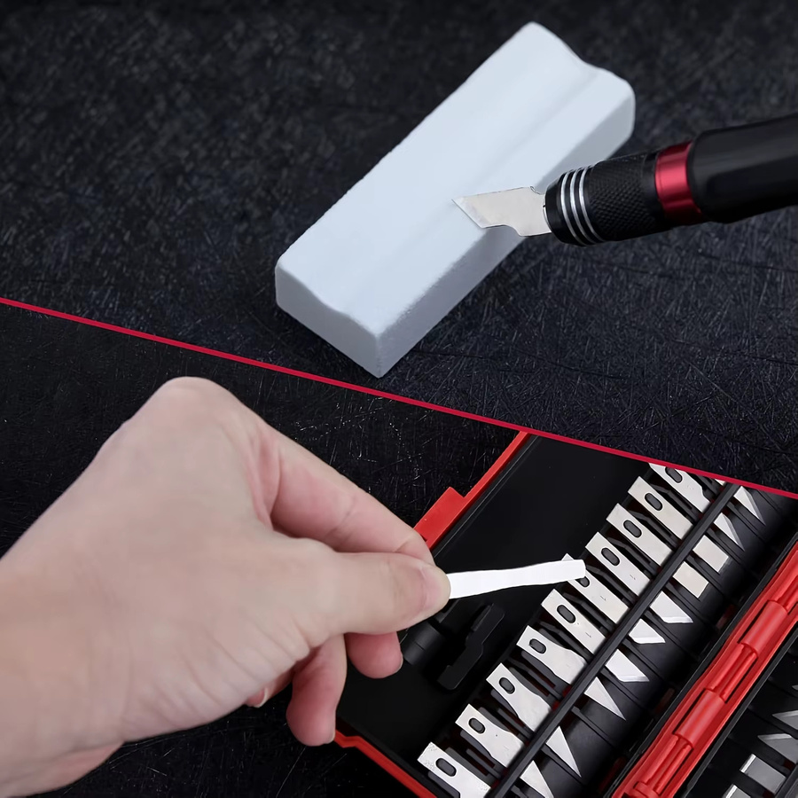 Exacto 29-teiliges Präzisions-Messerset aus Metall für Modellbau, Kunst und Handwerk - Bild 5