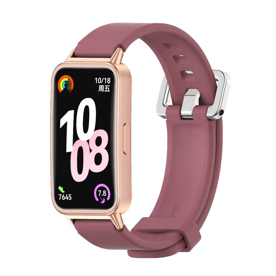 MIJOBS Uhrenarmband Silikon, Silber - Bild 2