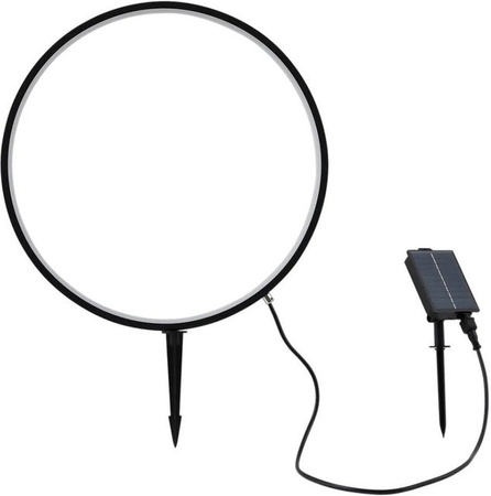 Lindby LED Syrene Außenleuchte Modern Schwarz aus Aluminium mit warmweißem Licht
