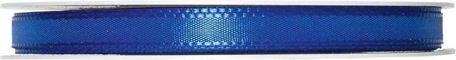 Halbach Taftband aus Polyester, Blau, Breite: 8 mm, Länge: 10 m - Bild 1
