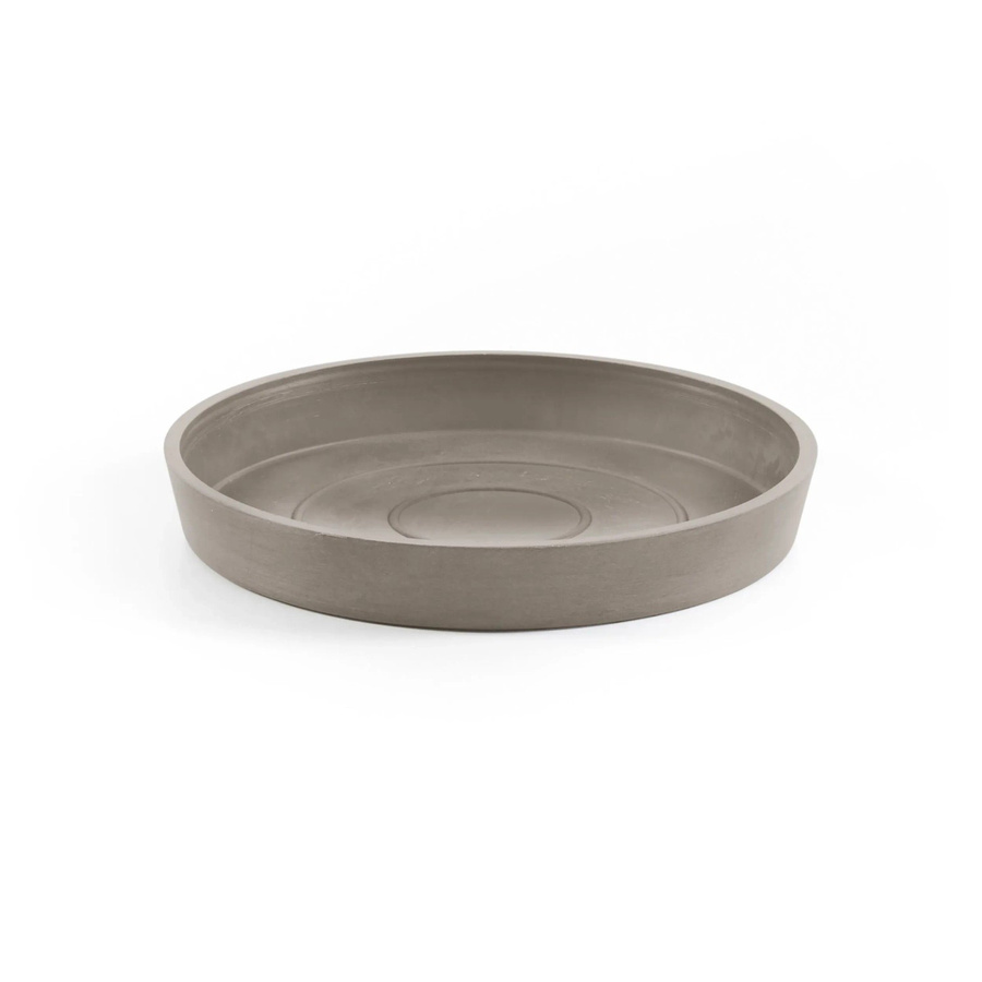Ecopots Untersetzer Amsterdam Taupe aus recyceltem Kunststoff Durchmesser: 15 cm, Höhe: 2,5 cm - Bild 2