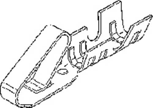 Molex Crimpkontakt 8520123 aus Messing in Silber - Bild 1