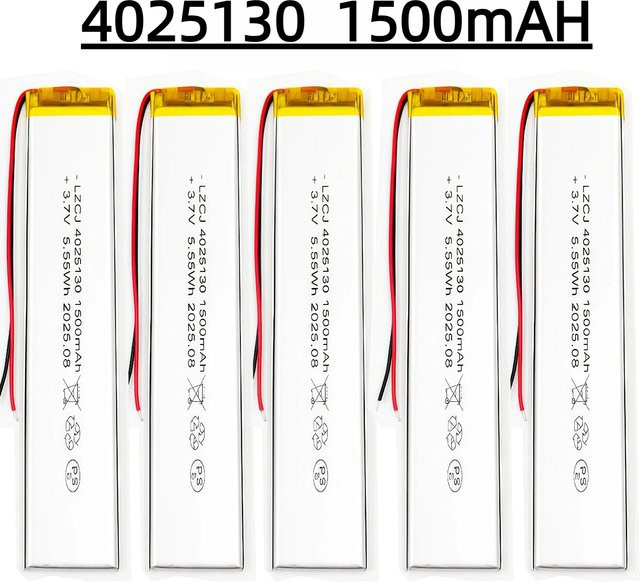 Koonenda Li-Ion Pack Lipo-Akku 1500 mAh 3,7 V in Silber - Bild 1