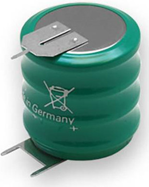 Varta V4/250H-SLF NiMH Knopfzellen-Akku 4.8 V 250 mAh in Grün - Bild 1