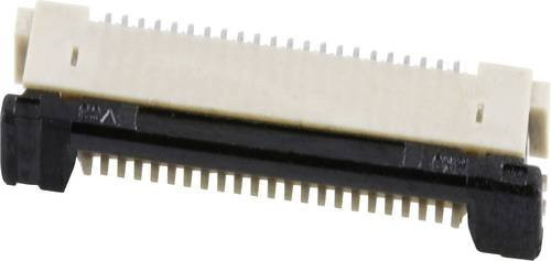 Molex FFC/FPC-Anschluss 22-polig in Weiß mit Goldkontakten, Rastermaß 0.5mm, Artikelnummer 545482271, Tape on Full reel - Bild 1