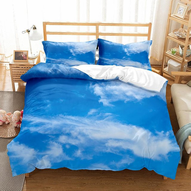 Lodestar Bettwäscheset Weiße Wolke aus Mikrofaser mit Kissenbezug, B/H: 140 x 210 cm - Bild 1