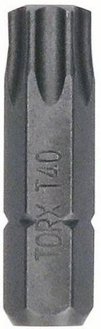 Bosch Schraubendrehereinsatz T 40 Sechsrund 1/4 in Schwarz aus Stahl - Bild 1