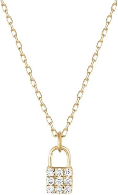 Lucky Star Jewelry Halskette 925 Silber, Diamant, Zirkonia, Damen - Bild 1