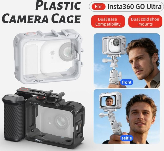 Insta360 Schnellverschluss-Schutzrahmen aus Kunststoff für Insta360 Go Ultra - Bild 1