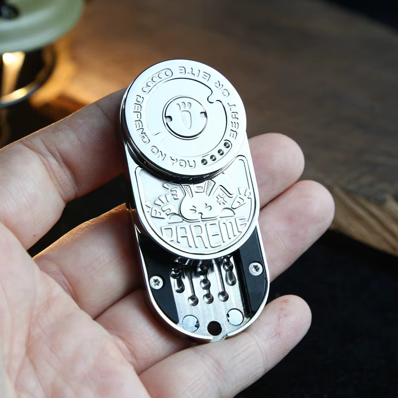 AHHLCLT MIX Angry Rabbit Fidget Push, Mechanischer Slider, Metall-Fidget-Spielzeug - Bild 2