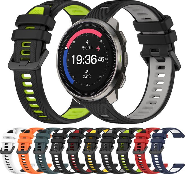 Uhrenarmband Silikon, 20/22 mm, Unisex - Bild 1