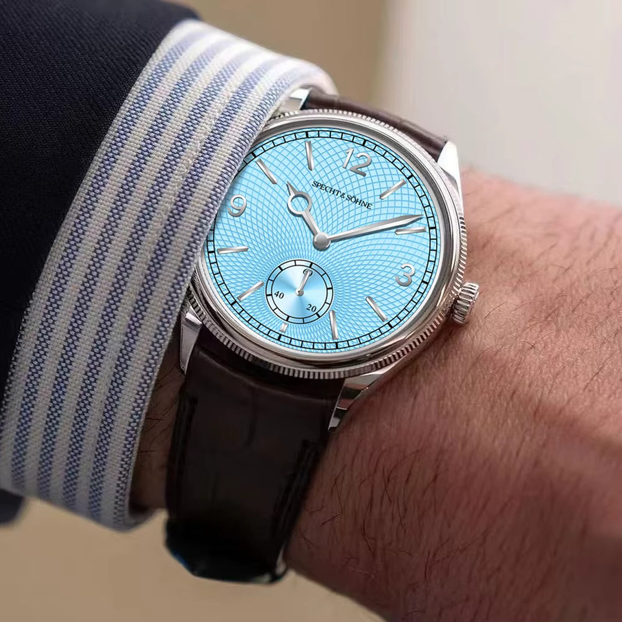 Specht & Söhne Armbanduhr, Automatik, Edelstahl, Leder, Herren - Bild 2
