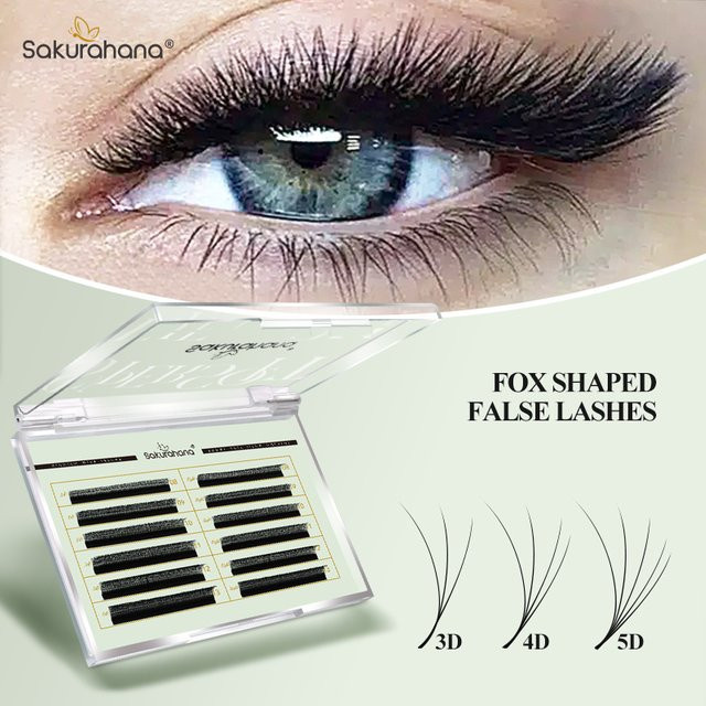 SAKURAHANA Wimpernverlängerung, Black, Unisex - Bild 1