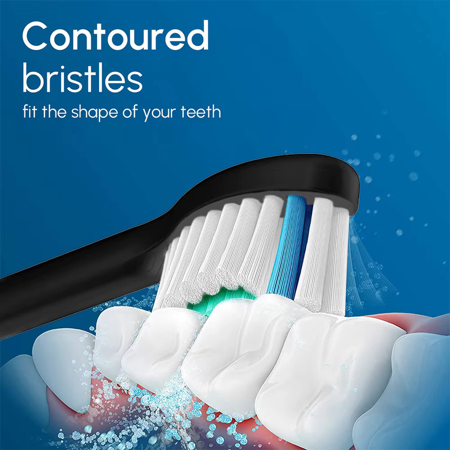 Philips Ersatz-Zahnbürstenköpfe, kompatibel mit Sonicare Diamond, weiß - Bild 4