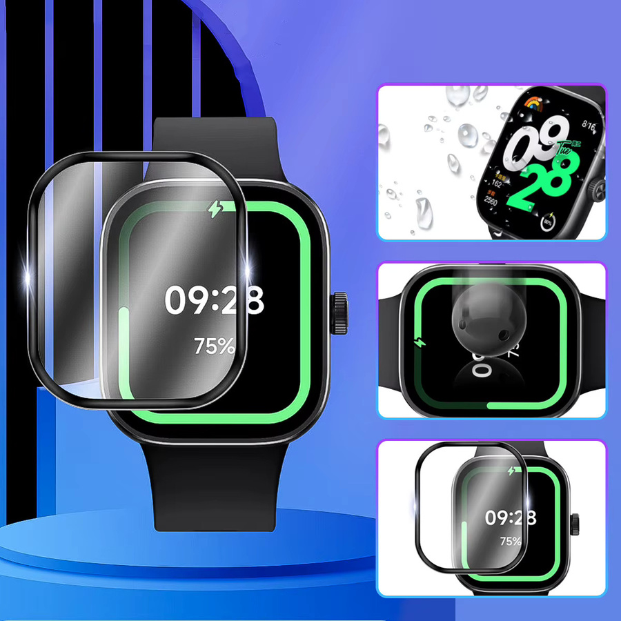 CAOWTAN Displayschutzfolie für Redmi Watch 4, transparent - Bild 3