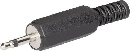 BKL Electronic Klinken-Steckverbinder 3,5 mm Stecker gerade, 2 Mono, Schwarz - Bild 1