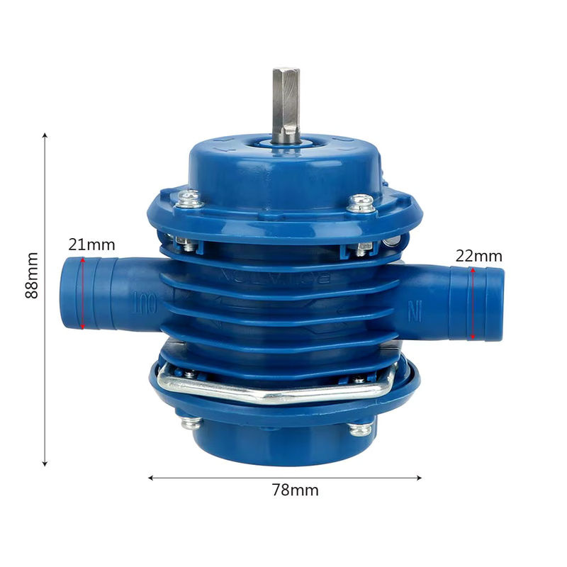 Robuste selbstansaugende Hand-Wasserpumpe für elektrische Bohrmaschinen für Haus und Garten - Bild 2