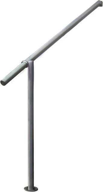 Treba Eingangsgeländer-Set GE1 Bodenmontage aus Edelstahl in Silber, Höhe: 150 cm - Bild 1