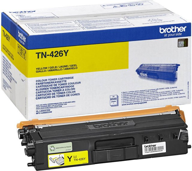 Brother Original Tonerpatrone TN426Y in Gelb für Brother HL-L8360CDW und MFC-L8900CDW - Bild 1