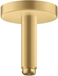 Hansgrohe Axor Deckenanschluss rund in Brushed Gold Optik mit 1/2 Zoll Anschluss - Bild 1