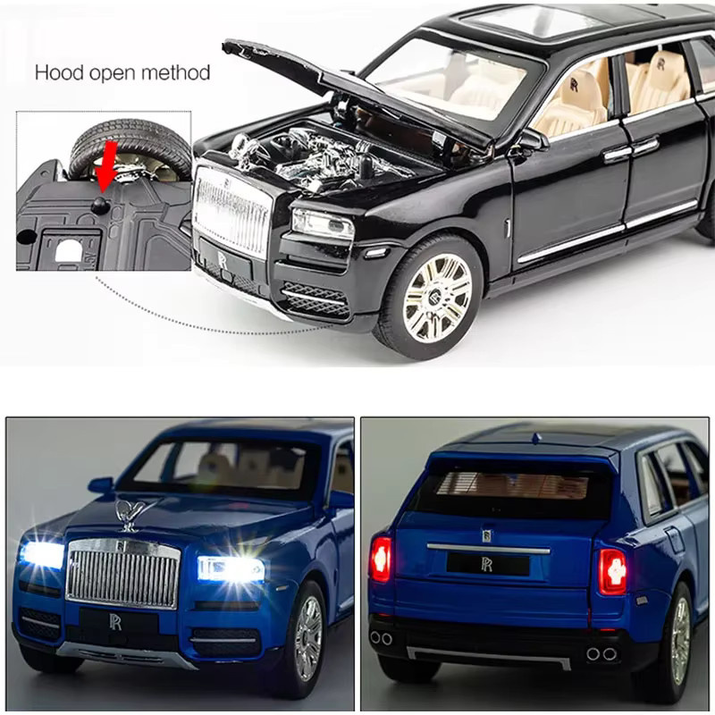 Maisto Rolls-Royce Cullinan, Modellauto, 1:24, Metall, Rot - Bild 2