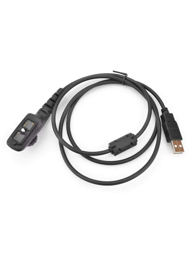 Hytera PC38 USB-Programmierkabel in Schwarz für Walkie Talkie PD780 PD782 PD785 PD700 PD702 PD705 PD755 PD785G PD580 PD985 PD982 mit USB-A Anschluss - Bild 4