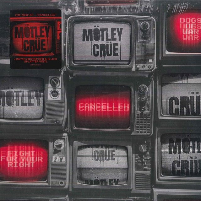 Motley Crue LP Schallplatte Gestrichen Big Machine Records 2024 Rock Metal Grau - Bild 1