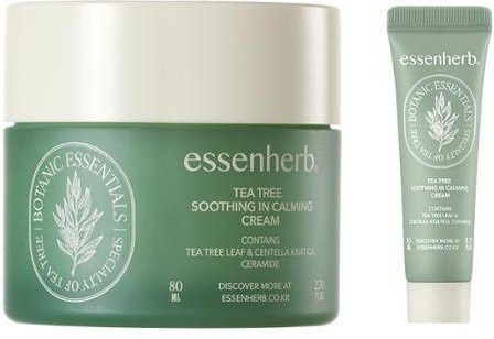 Essenherb Teebaum beruhigende Gesichtscreme, 80 ml, Normale Haut - Bild 1