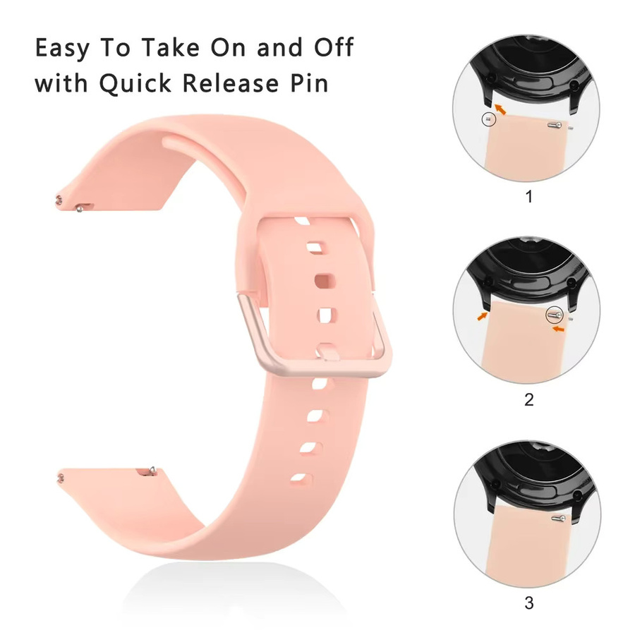 Uhrenarmband Silikon, Unisex - Bild 2
