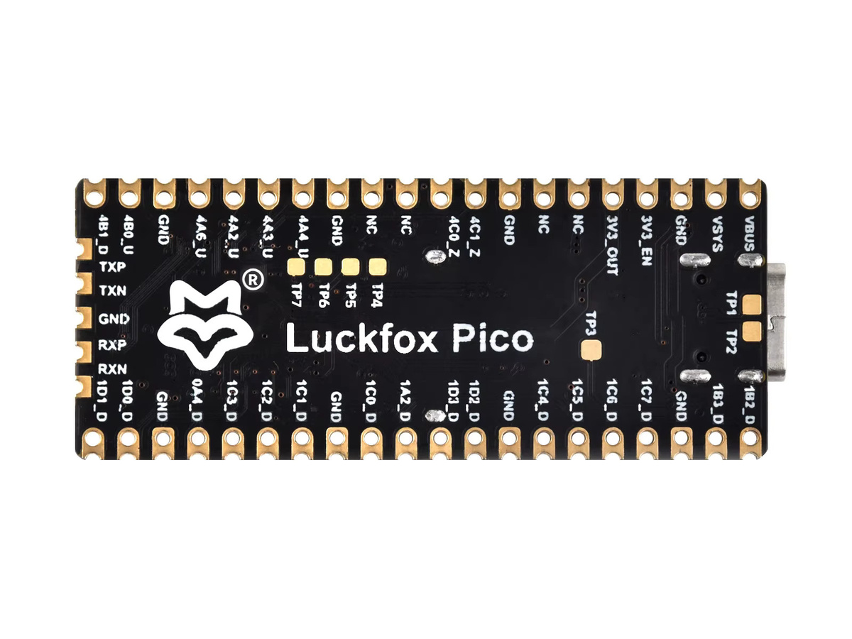 LuckFox Pico RV1103 Linux Mikro-Entwicklungsboard mit ARM Cortex-A7, RISC-V MCU, NPU und ISP Prozessor in Schwarz - Bild 3
